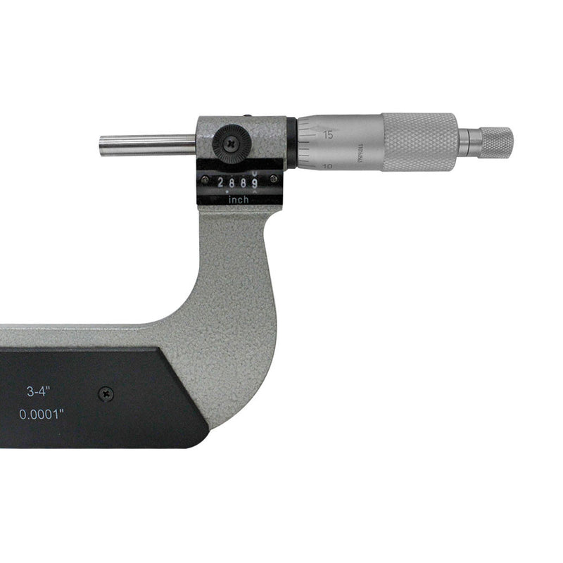 Outside Micrometer Ratchet Stop Thimble Precision Tool for Metalworking, Machinist, Workshop Measurement