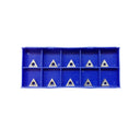 1/4'' Indexable Carbide Insert Lathe Turning Tool Bit + 10 Pc Tips COMBO - 5 PC