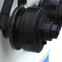 3HP Hydraulic Tube Pipe Bender Ring Roller Machine for Round & Square Steel, 220V 3-Phase