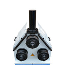 3HP Hydraulic Tube Pipe Bender Ring Roller Machine for Round & Square Steel, 220V 3-Phase