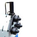 3HP Hydraulic Tube Pipe Bender Ring Roller Machine for Round & Square Steel, 220V 3-Phase