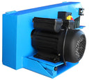 Electric belt sander grinder for workshop use, ideal for metal and wood finishing