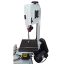 Steel cutting band saw machine with stand and dual operating modes