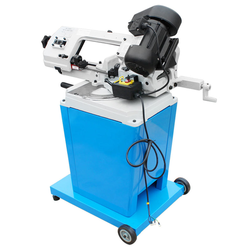 3 PHASE Motor Metal Cutting Cutter Band Saw 5" x 6" Horizontal Vertical Swivel