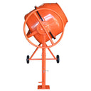 6 CU FT, 170 Liter Electric Cement Mixer Heavy Duty Steel Drum Concrete & Mortar Mixer Portable Construction Equipment for Contractors & Builders