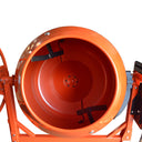 7 CU FT Electric Steel Stucco Concrete Cement Mixer 210L Construction Mortar Stone Mixing Machine 36RPM 2880r/min