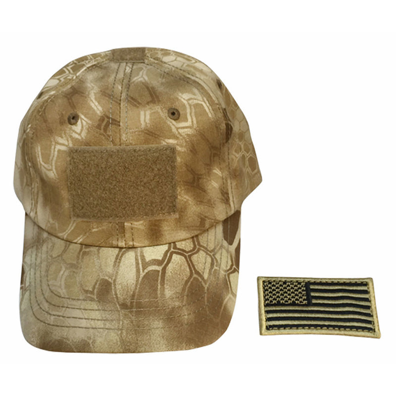 Tactical Operator Contractor Flag Patch Military Cap Hat- Nomad