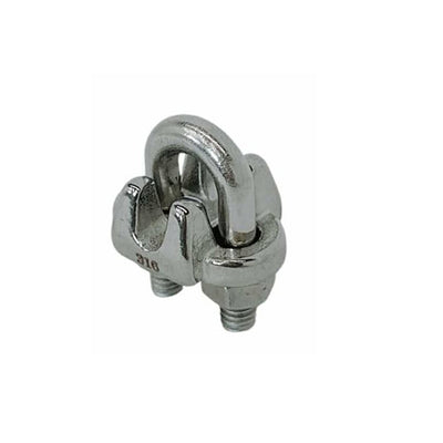 Set Of 5 PC 3/16'' Stainless Steel 316 Heavy Duty Marine Wire Rope Clips Cable Clamp Rig Boat