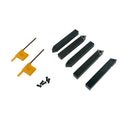 5 PC 1/2" Indexable Carbide Insert Turning Tool + 10 PC 1/2" Inserts