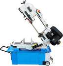 Heavy-duty fabrication bandsaw in horizontal configuration.