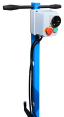 Industrial 3" Belt Sander Grinder, 3kW 3-Phase 220V Motor, 3360 RPM Metal Grinding & Polishing Machine with Wheels