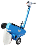 
Commercial electric sander with dust bag.