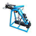 Professional 10 ton tube bending machine with hydraulic assist and electric motor.
