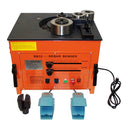 RB32 branded rebar bender with angle adjustment slider and push-button controls