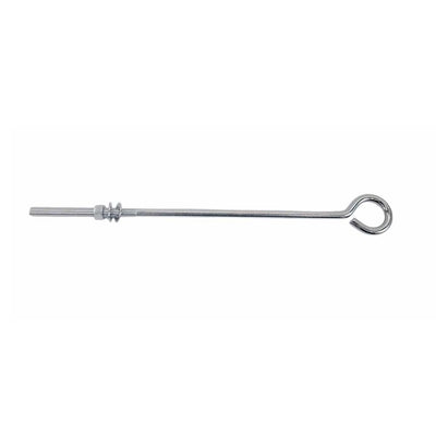 10 Pcs T316 Stainless Steel Turned Eye Bolt with Nut – 3/8" x 12", Marine Grade, 140 lbs WLL for Boat Rigging & Outdoor Use
