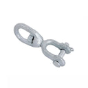 5/16" Jaw & Eye Swivel for Marine Boats – Hot Dipped Galvanized Mooring Connector, 1,250 lbs WLL, Jaw & Eye Swivel