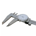 12" Stainless Steel 4-Way Dial Caliper – Shockproof Precision Measuring Tool, 0.001" Graduation Micrometer Ruler