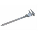 12" Stainless Steel 4-Way Dial Caliper – Shockproof Precision Measuring Tool, 0.001" Graduation Micrometer Ruler