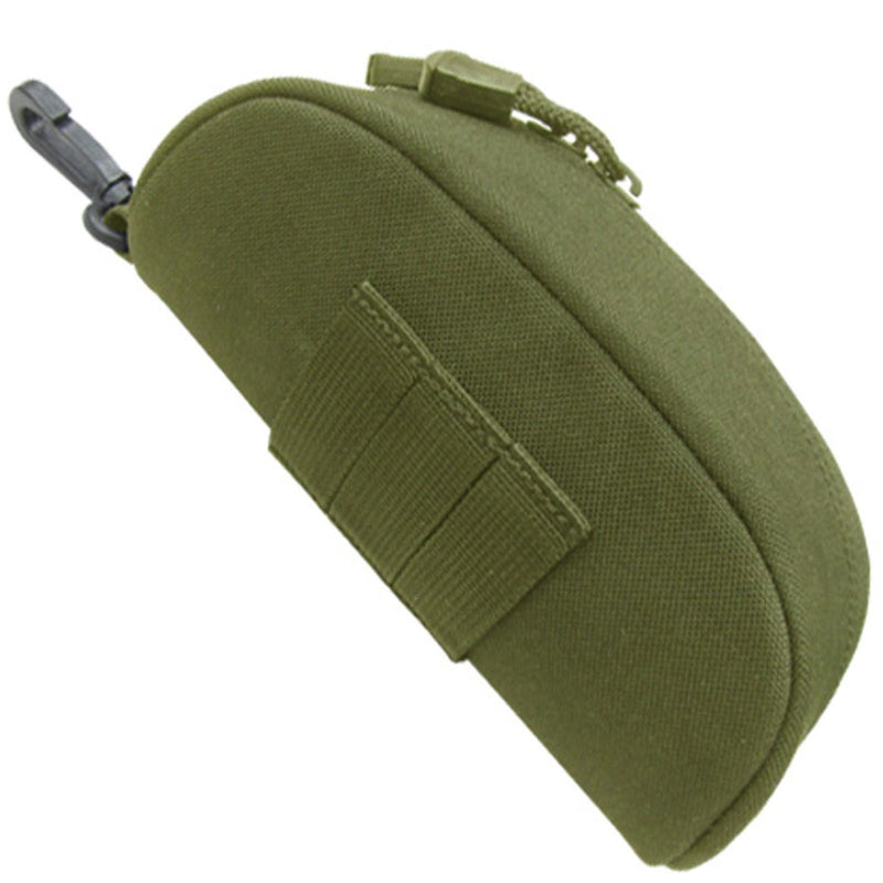 Molle Tactical Sunglasses Case Cover Holder Glasses Storage Casing-OD GREEN