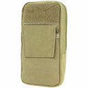 TAN Molle Tactical GPS Utility Pouch Side Bag PSP Small Radio Case Cover