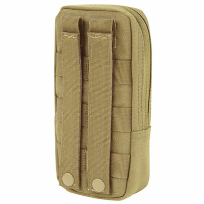 TAN Molle Tactical GPS Utility Pouch Side Bag PSP Small Radio Case Cover