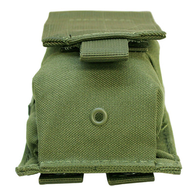 OD GREEN MOLLE Tactical .308 or 7.62 Single Rifle Magazine Pouch