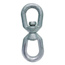 Eye & Eye Swivel for Marine Boats – Galvanized Steel Mooring Connector, Rigging Hardware Size 1/4", 5/16", 3/8", 5/8", 3/4", 7/8", 1-1/4"