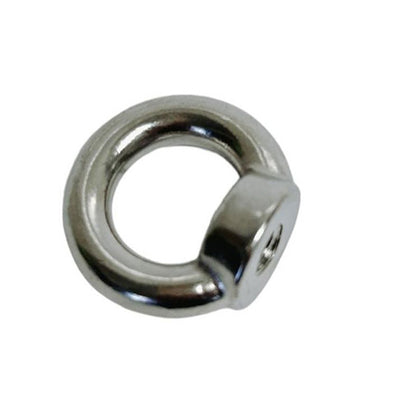 4 PCS Din 582 Eye Nut Stainless Steel 316 Metric Thread 6 mm 150 LBS WLL