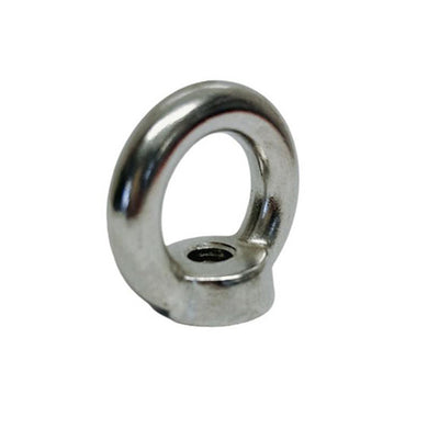 4 PCS Din 582 Eye Nut Stainless Steel 316 Metric Thread 6 mm 150 LBS WLL