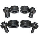 3 In 1 Busbar Bender Cutter Puncher Max 3/8" 10mm Thick Max 15 Ton with 4 Dies