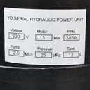 50 Ton Electric Hydraulic Press Brake Bender Bending 220 Volt 3 PHASE Motor