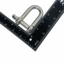 5 PC Stainless Steel 1/2" DEE Shackle D Paracord Anchor Rigging Marine Boat