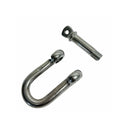 5 PC Stainless Steel 5/16" D-Shackle D Paracord Anchor Rigging Marine Boat SS
