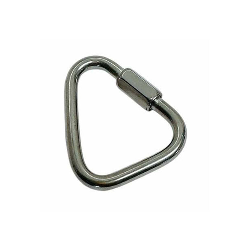 5 PCS Stainless Steel 1/4" Marine Triangle Quick Link 880 LBS Boat Rig