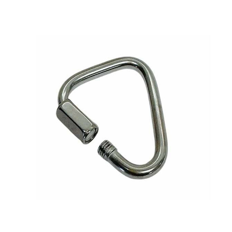 5 PCS Stainless Steel 1/4" Marine Triangle Quick Link 880 LBS Boat Rig