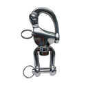 Stainless Steel 5" SWIVEL Jaw Snap Shackle Sailboat Quick Release Locking