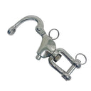 Stainless Steel 5" SWIVEL Jaw Snap Shackle Sailboat Quick Release Locking