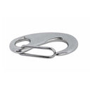 T316 Stainless Steel Gate Snap Hook 3-3/4", 1000 Lbs WLL Marine Grade Carabiner for Rigging, Sailing, and Outdoor Use