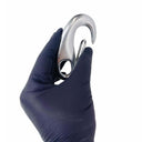 Marine T316 Stainless Steel 3-3/4" Gate Snap Hook Carabiner Rigging 1000 Lbs WLL for Rigging, Sailing, and Outdoor Use