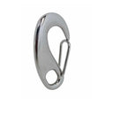 T316 Stainless Steel Gate Snap Hook 3-3/4", 1000 Lbs WLL Marine Grade Carabiner for Rigging, Sailing, and Outdoor Use