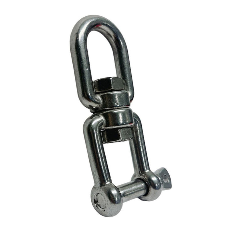5/16" JAW EYE Swivel Stainless Steel 316 Marine Mooring 1100 LBS WLL
