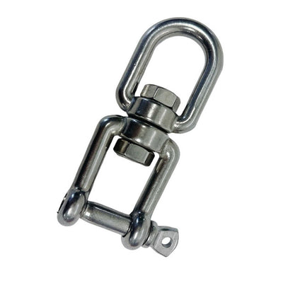 5/16" JAW EYE Swivel Stainless Steel 316 Marine Mooring 1100 LBS WLL