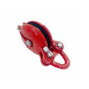 4.5 Ton Bail Snatch Block Hoist Rigging Shackle Wire Rope 5" Pulley