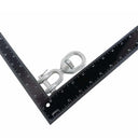 Marine Hot Dipped Galvanized Steel 5/16" Jaw & Eye Swivel Mooring Connector 1,250 lbs WLL