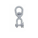 4 Pcs Marine Hot Dipped Galvanized Steel 5/16" Jaw & Eye Swivel Mooring Connector 1,250 lbs WLL