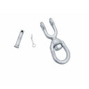 4 Pcs Marine Hot Dipped Galvanized Steel 5/16" Jaw & Eye Swivel Mooring Connector 1,250 lbs WLL