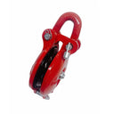 3 Ton Bail Snatch Block Hoist Rigging Shackle Wire Rope 4" Pulley