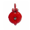 3 Ton Bail Snatch Block Hoist Rigging Shackle Wire Rope 4" Pulley