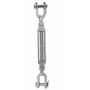 T316 Stainless Steel Jaw-Jaw Turnbuckle 3/4" x 6" – Marine Grade, 5,200 lbs WLL, Corrosion-Resistant Rigging & Tensioning Hardware