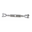 T316 Stainless Steel Jaw-Jaw Turnbuckle 3/4" x 6" – Marine Grade, 5,200 lbs WLL, Corrosion-Resistant Rigging & Tensioning Hardware